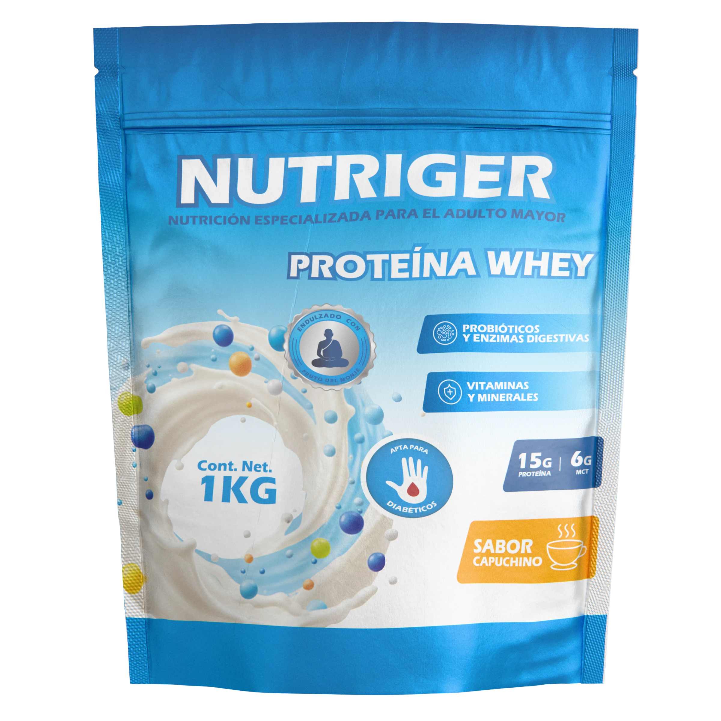 Nutriger sabor Capuchino con Fruto del Monje